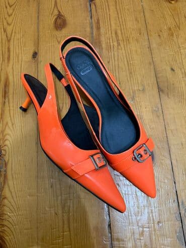 туфли на низком ходу: Tuflilər, Asos, Ölçü: 38.5, rəng - Narıncı, Yeni — 1