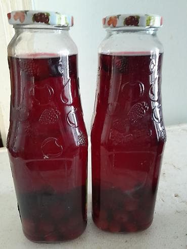 Məhsul: Evdə hazırlanmış təbii kompotlar və mürəbbə Təsvir: - Şüşə