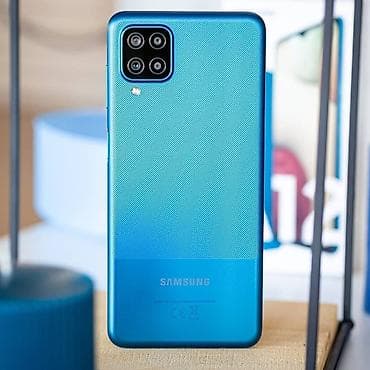 philips xenium 9@9h: Samsung Galaxy A12, 32 GB, rəng - Qara — 2