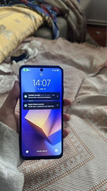 redmin not 9: Redmi Note 10S, 128 GB, rəng - Qara, Qırıq — 2