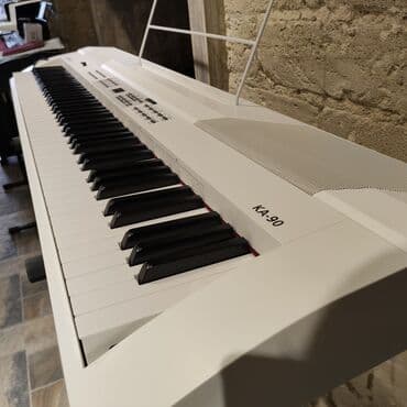 sintezator almaq: Elekto piano Kurzweil KA-90 Polifoniya:128 Klavişlər:88 Səslər:20 — 2