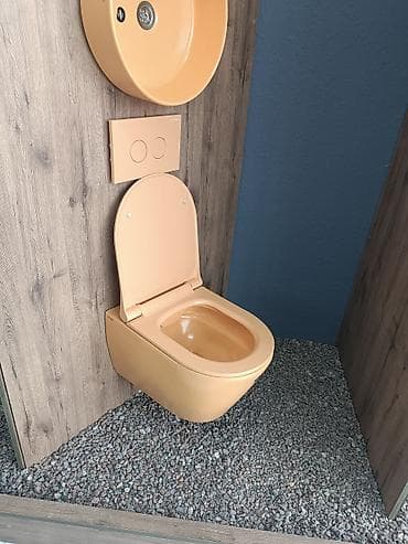 unitazların qiyməti: Asma tipli rəngli unitazlar – dizayn və funksionallığın birləşməsi — 6