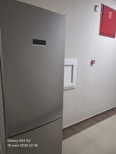 İşlənmiş 2 qapılı Bosch Soyuducu Satılır, rəng - Boz