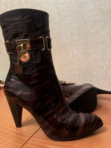 черные мужские сапоги: Размер: 37, Новый — 2