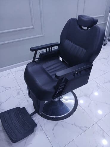 унитаз для инвалидов: Peşəkar bərbər kreslosu - Material: qalın, yumşaq süni dəridən — 2