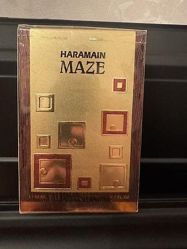 Al Haramain Maze kişi ətri, 50 ml şüşədə təqdim olunan Eau de Parfum — 4