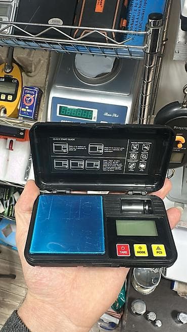 zerger: Rəqəmsal mini tərəzi – dəqiq ölçüm üçün portativ platforma tərəzi — 3