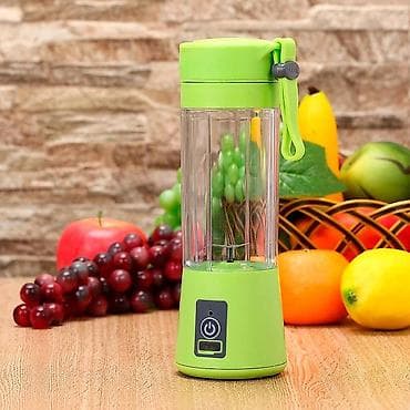 Mikrodalğalı sobalar: Portativ mini blender – yaşıl - Gəzinti, iş, idman zalı və səyahətlər — 1