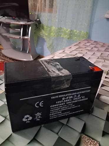 12V 7.2Ah VRLA (Qurğuşun-turşu, klapanla tənzimlənən) akkumulyator -