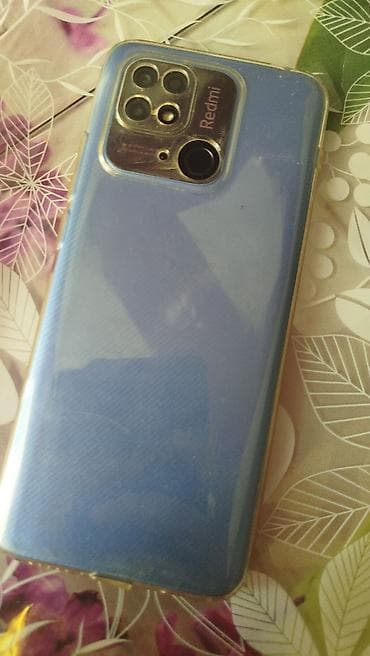 s10 plus ekran: Redmi 10C, 64 GB, rəng - Mavi, Sensor — 1