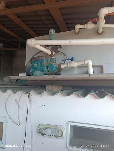 işləmiş su cəni: Nasos, Ev üçün (məişət), quraşdırılma Səthi — 4