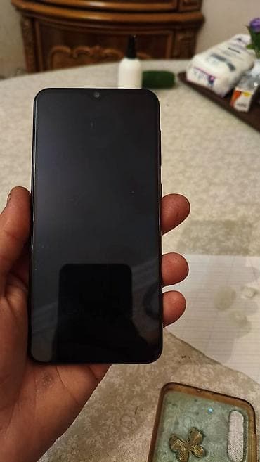 samsung soyuducular: Samsung Galaxy A50, 128 GB, rəng - Göy, Barmaq izi, İki sim kartlı — 4