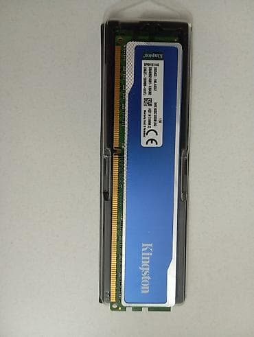oyuncu pc: Operativ yaddaş (RAM) Kingston, 8 GB, 1600 Mhz, DDR3, PC üçün, İşlənmiş — 1