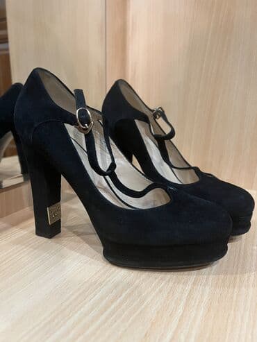 Tuflilər, Ölçü: 36, rəng - Qara, İşlənmiş