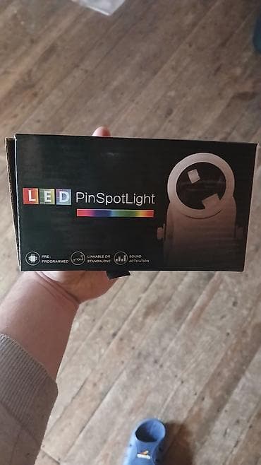 işiq guclendirici: Məhsul: LED mini proyektor/spot işıq (gobo/loqo proyektoru tipli) — 4