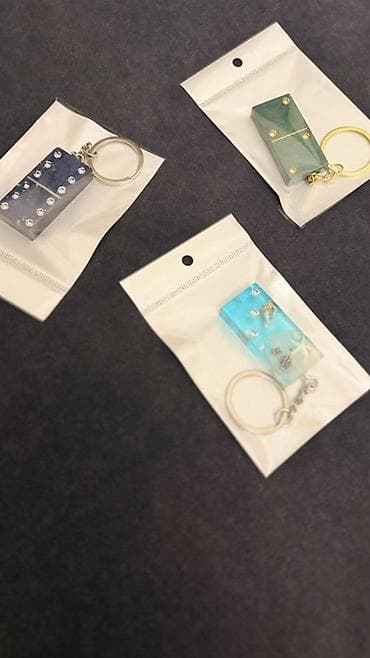 Epoksi domino açarlıq seti Əl işidi topdan satış -tək satış mövcuddur