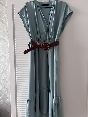 mavi don: Gündəlik don, Midi, Zara, M — 1