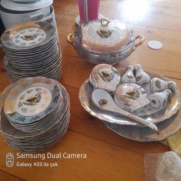 Nahar dəsti, rəng - Yaşıl