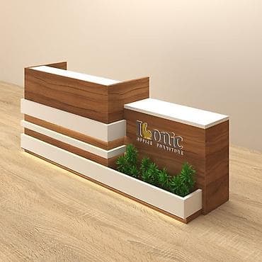 Müasir resepsiyon stolu – ofis, klinika, spa və mehmanxanalar üçün