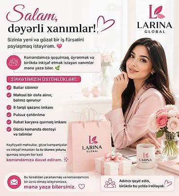 2 sinif imla: Xanımlar üçün onlayn biznes və komandaya qoşulma imkanı – Larina — 3