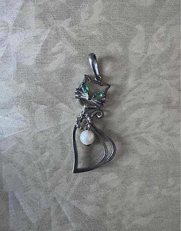 Zərgərlik dəstləri: Kulon, Heyvanlar, Mirvari — 1