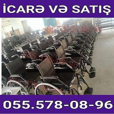 əli̇l: Müxtəlif ölçü və modellərdə əlil arabalarının icarəsi və satışı — 1