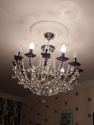 Çılçıraq, 10 və daha çox lampa, Xrustal lalafo.az -da Çılçıraq, 10 və daha çox lampa, Xrustal