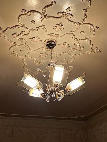 Çılçıraq, 5 lampa, Metal