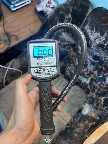 islenmis kompressor: Rəqəmsal təkər təzyiqi ölçən və şişirdən (Digital Type Inflator Gauge) — 3