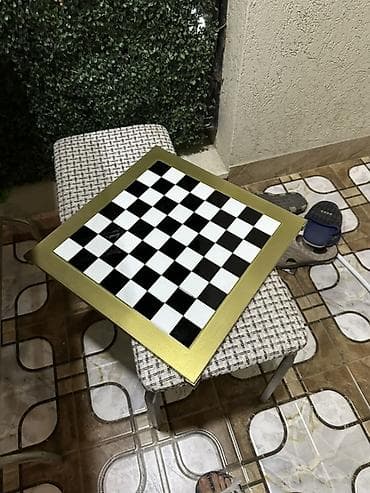 Mancandilos Luxury Chess – metal fiqurlu şahmat dəsti - Brend/işarə — 9