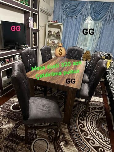 Masa desti rəng seçimi var