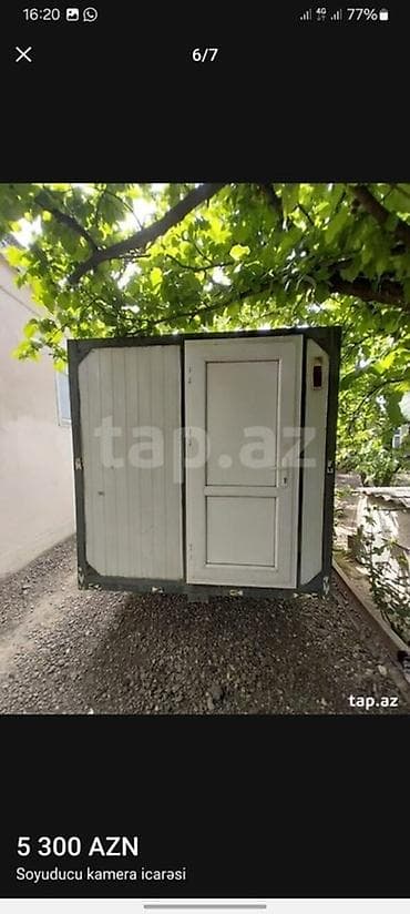 mini soyudu: Soyuducu kamera – icarə xidməti - Daşınan tipli, təkərli soyuducu — 4