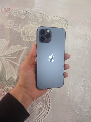 mini telefon: IPhone 12 Pro Max, 128 GB, Blue Titanium, Face ID — 2