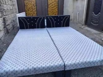 2 nəfərlik taxt doşəyi: Yeni, Təknəfərlik çarpayı, Bazasız, Matrassız, Siyirməsiz, Azərbaycan — 11