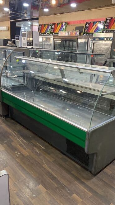 Soyuq vitrin – peşəkar mağaza/market avadanlığı - Tip: Şüşə önlü