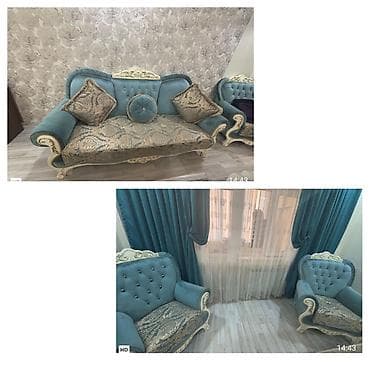 диван французская раскладушка: Divan kireslo tecili satlir yaxwi veziyyetdedi Qiymet 750 azn.Ünvan — 1