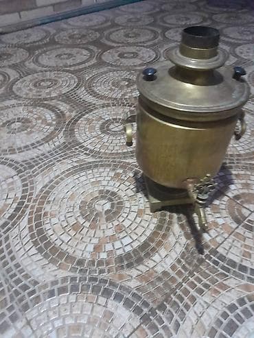 Baklar və çənlər: İşlənmiş Od Samovar, 7 l, Ünvandan götürmə — 2