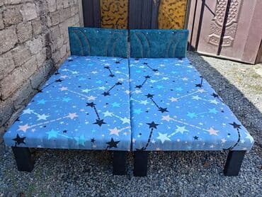 1 gune 1 kilo ariqlamaq: Təzə çarpayılar. 1 nəfərlik çarpayılar 60manat. 2 nəfərlik taxt — 23