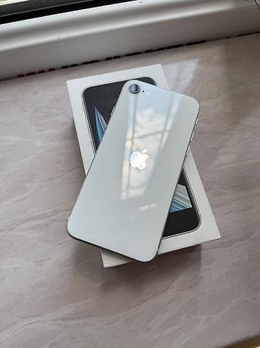 IPhone SE 2020, 128 GB, Ağ, Barmaq izi, Sənədlərlə — 2