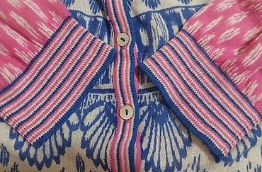 Şortlar: Marks & Spencer qadın kardiqanı - Model: düyməli, dairəvi yaxalı — 3