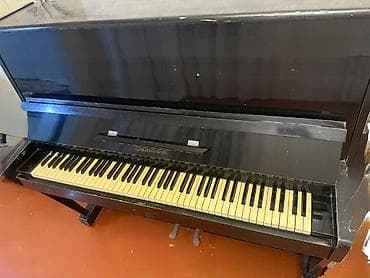 electron piano: Bu qara rəngli upright piano hər hansı bir ev və ya təlim mühiti üçün — 3
