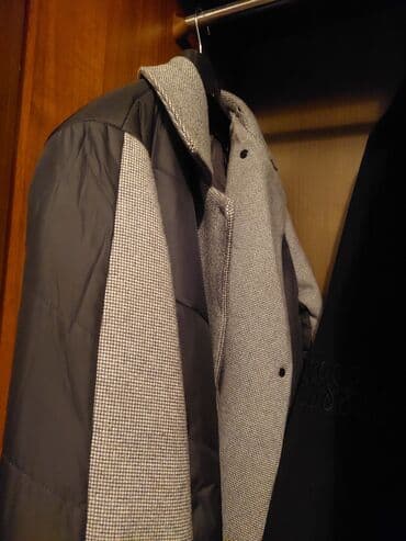 Kişi Geyimləri: 56-58 razmerdir. 100-110 kq qadina gedir. 2-3 defe geyinilib. Teze — 2