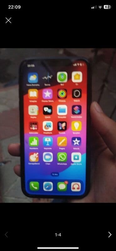 IPhone 11, 128 GB, Qara, Face ID