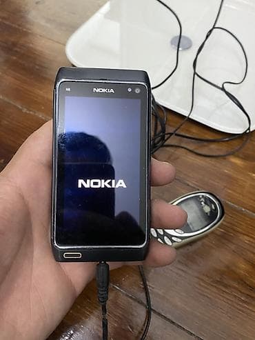 nokia asha: Nokia N8, 16 GB, rəng - Qara, Sensor — 1