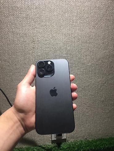 IPhone 16 Pro Max, 256 GB, Qara, Face ID lalafo.az -da IPhone 16 Pro Max, 256 GB, Qara, Face ID