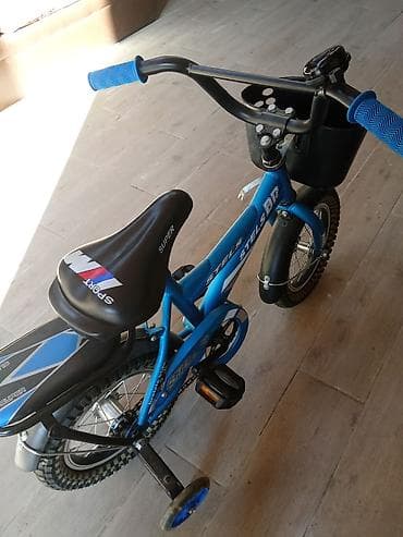 aurus bicycle: Uşaq velosipedi – Stels BR, mavi rəng - Təxmini təkər ölçüsü: 12" — 2