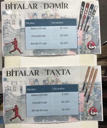 i̇dman aləti: 🔥Bita 8azn🔥 Demir və taxta🔥 🔥Taxta bita 🔥Dəmir bita 54sm-8m — 3