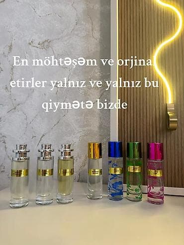 Məhsul: Brend ətir seçkiləri – şüşə sprey flakonlarda Təsvir: - Qoxu