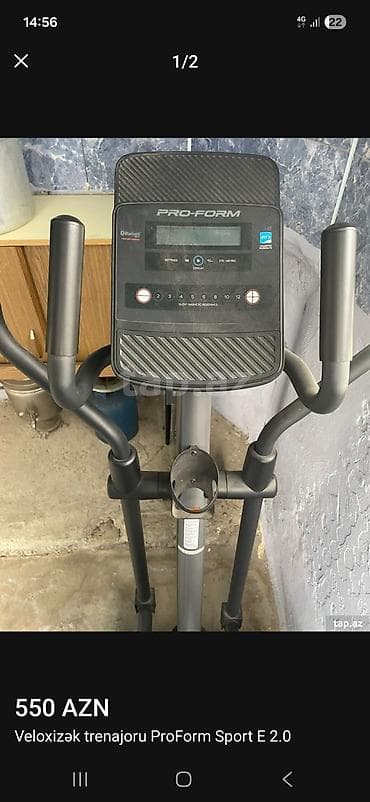 ProForm Sport E 2.0 veloxizəktreynaçoru - Marka/model: ProForm Sport