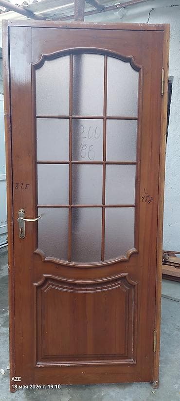 taxtadan: İşlənmiş Otaq qapısı Zamok ilə, Zəmanətsiz, Ödənişli çatdırılma — 4